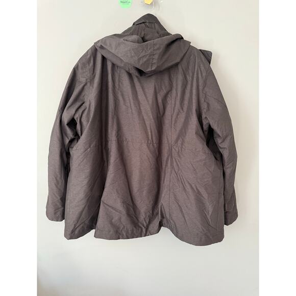 Columbia Interchange Omni-Tech 3-in-1 Jacket – Charcoal Gray – Size 3X Mens VGUC - Picture 2 of 9